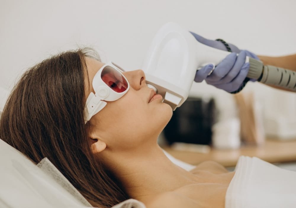 Q-Switched laser treatment