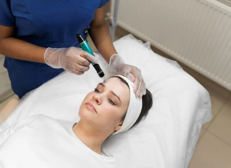 person-getting-micro-needling-beauty-treatment