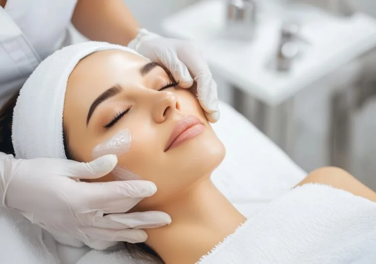 A Relaxing Facial Treatment