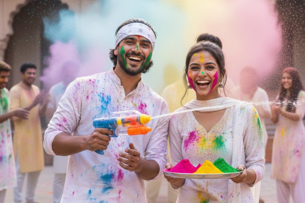Holi Skincare and Haircare Tips