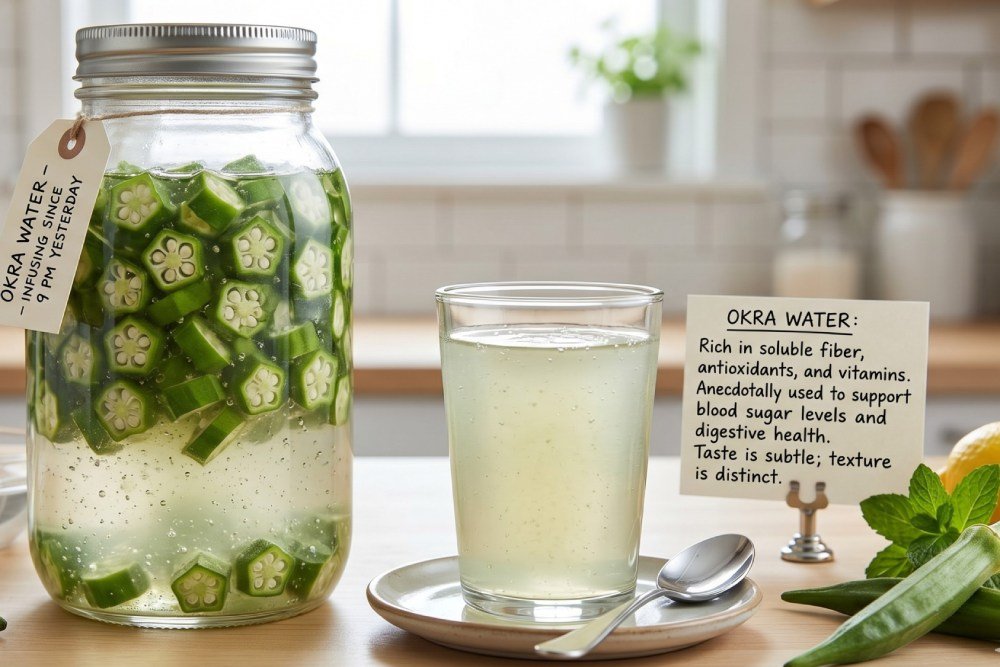 Are there any side effect of Okra water