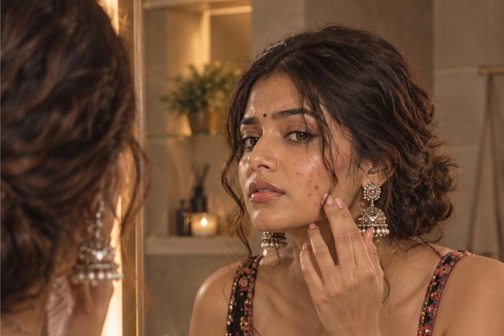 Post-Navratri Recovery: Fixing 9 Nights of Makeup and Sweat Damage